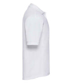 Russell Poly/Cotton Piqué Polo Shirt | White