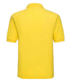 Russell Poly/Cotton Piqué Polo Shirt | Yellow