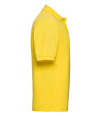 Russell Poly/Cotton Piqué Polo Shirt | Yellow