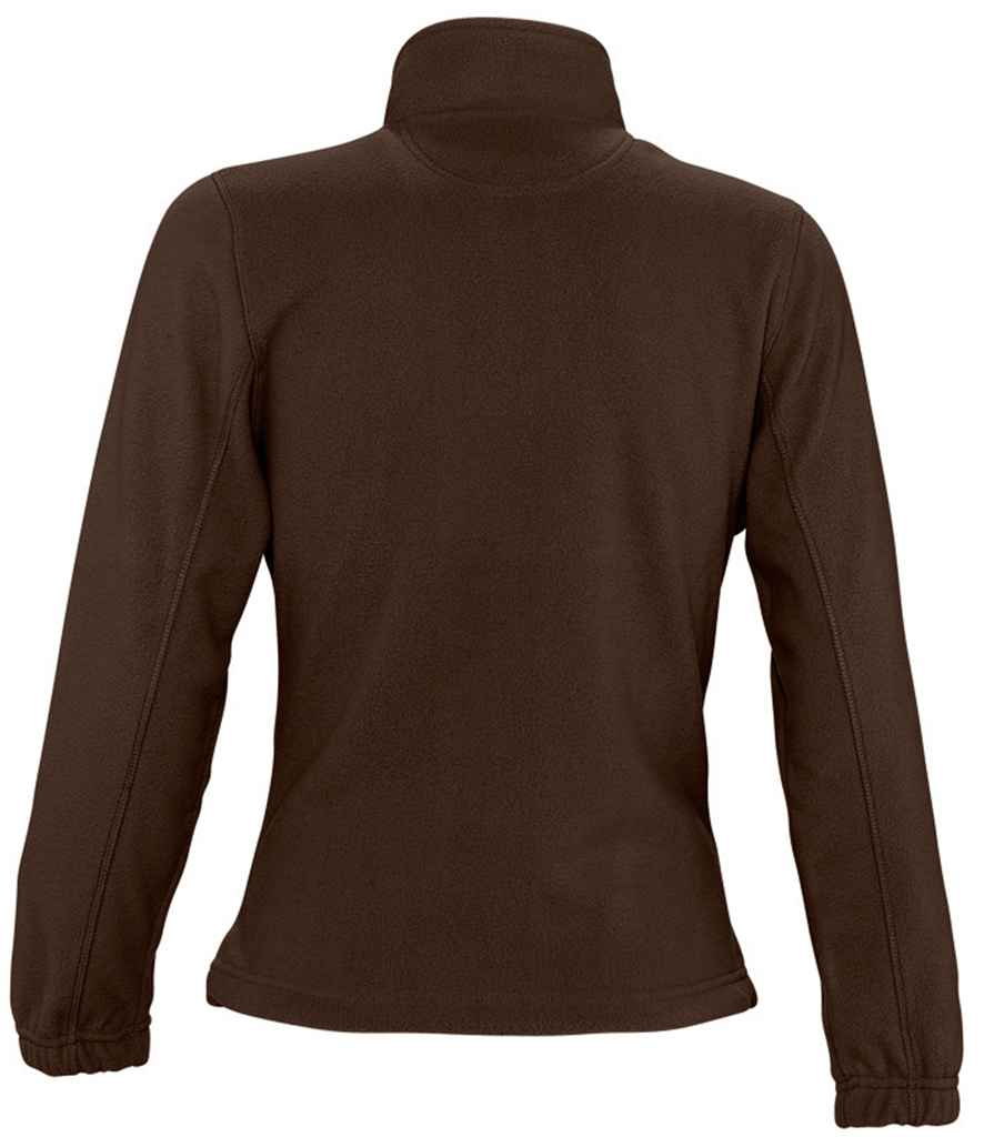SOL'S Ladies North Fleece Jacket | Dark Chocolate