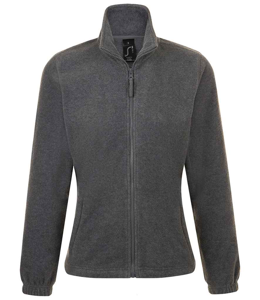 SOL'S Ladies North Fleece Jacket | Grey Marl