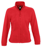 SOL'S Ladies North Fleece Jacket | Red