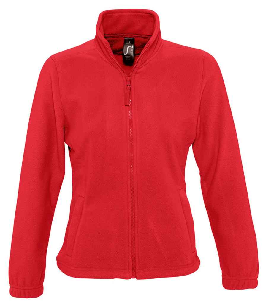 SOL'S Ladies North Fleece Jacket | Red