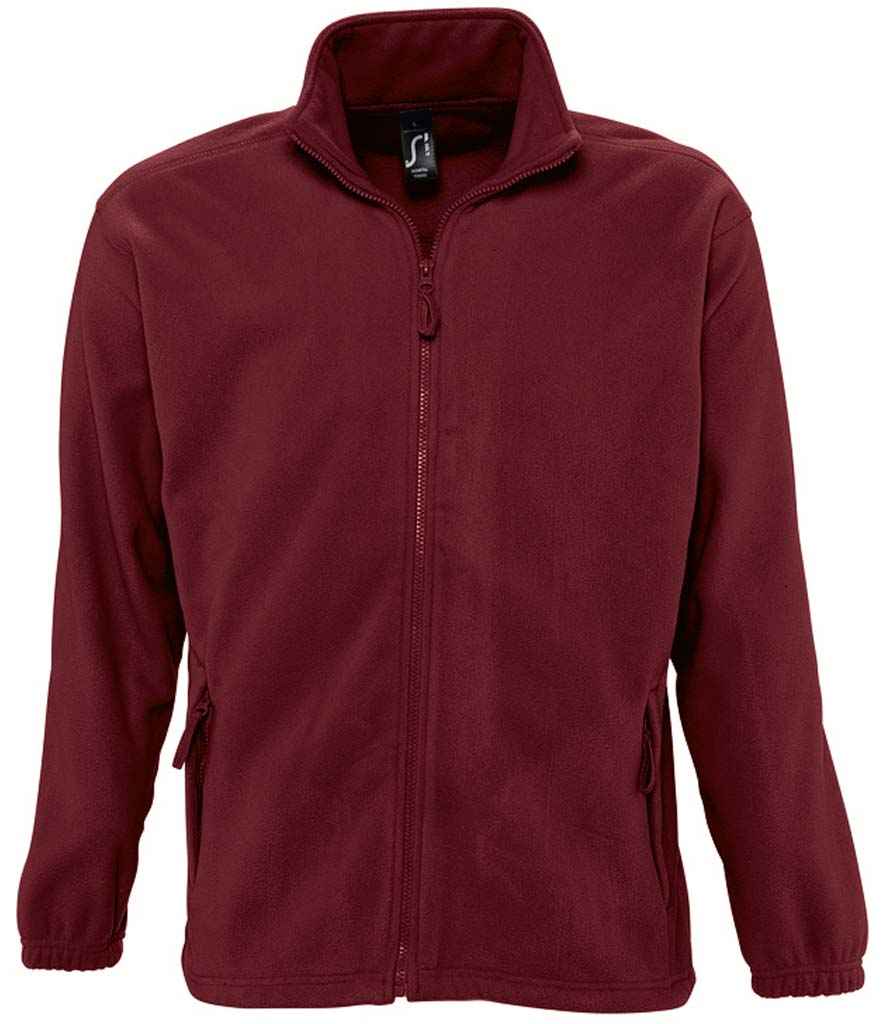 SOL'S North Fleece Jacket | Burgundy