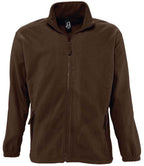 SOL'S North Fleece Jacket | Dark Chocolate