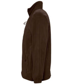 SOL'S North Fleece Jacket | Dark Chocolate