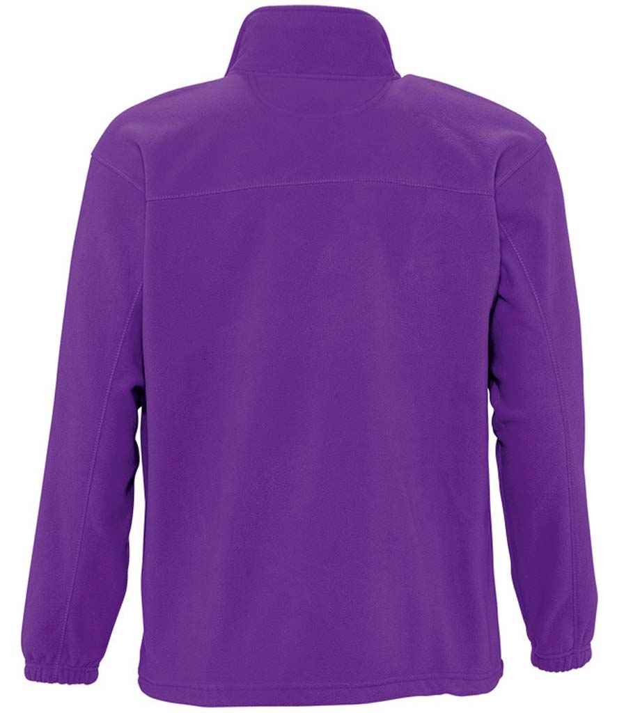 SOL'S North Fleece Jacket | Dark Purple