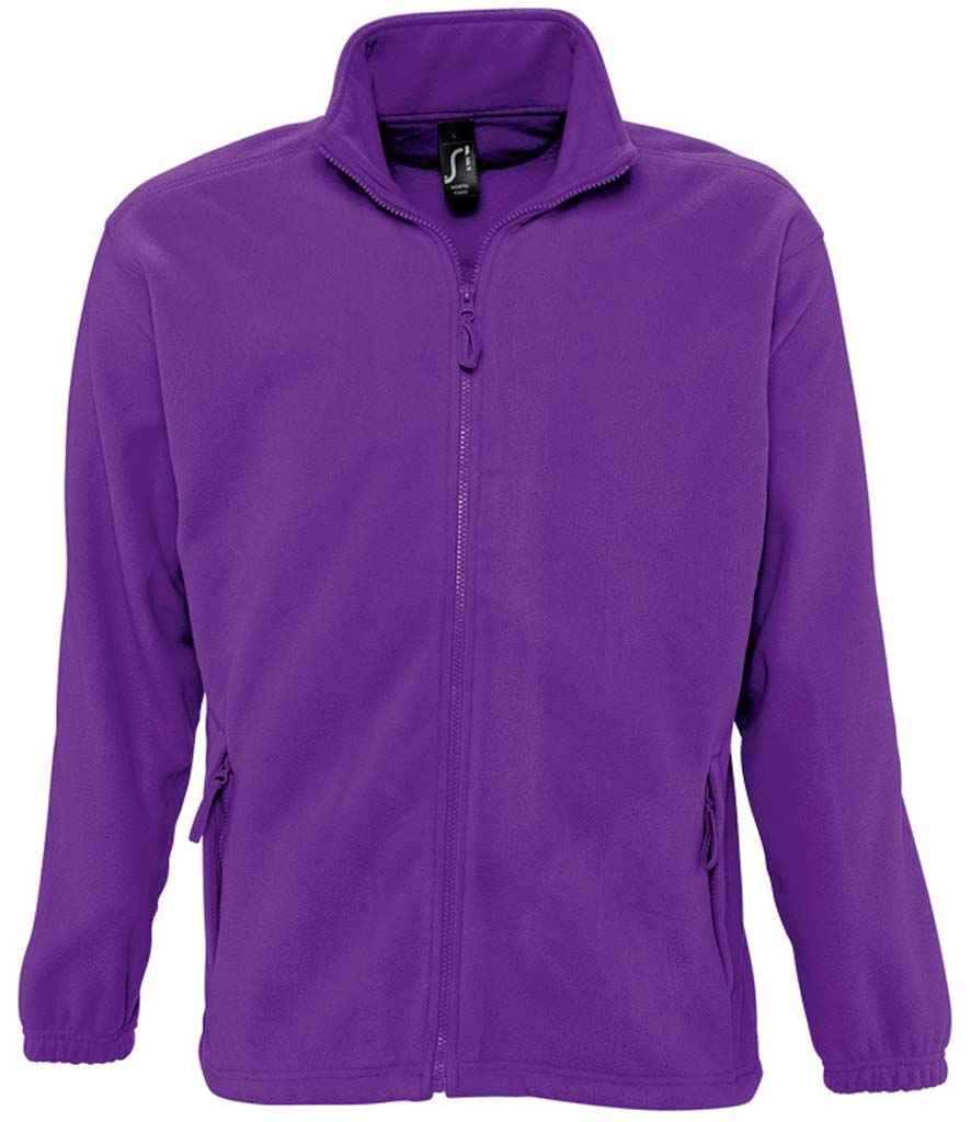 SOL'S North Fleece Jacket | Dark Purple
