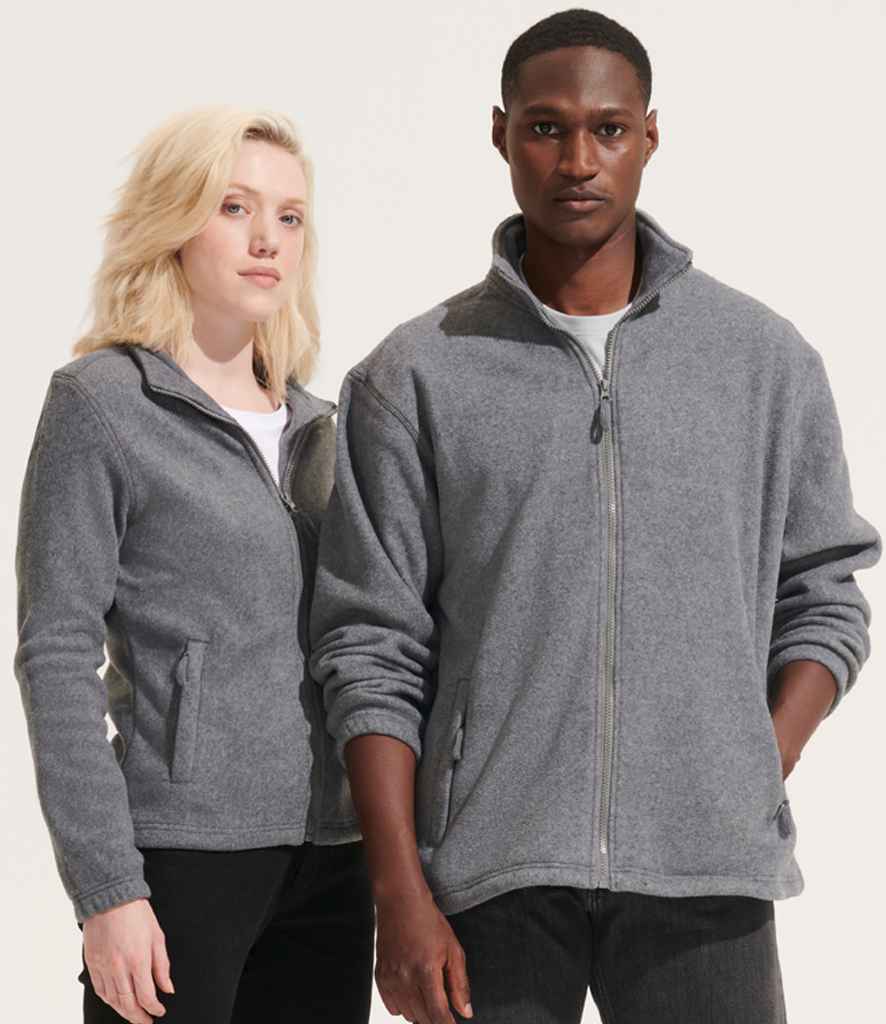 SOL'S North Fleece Jacket | Grey Marl