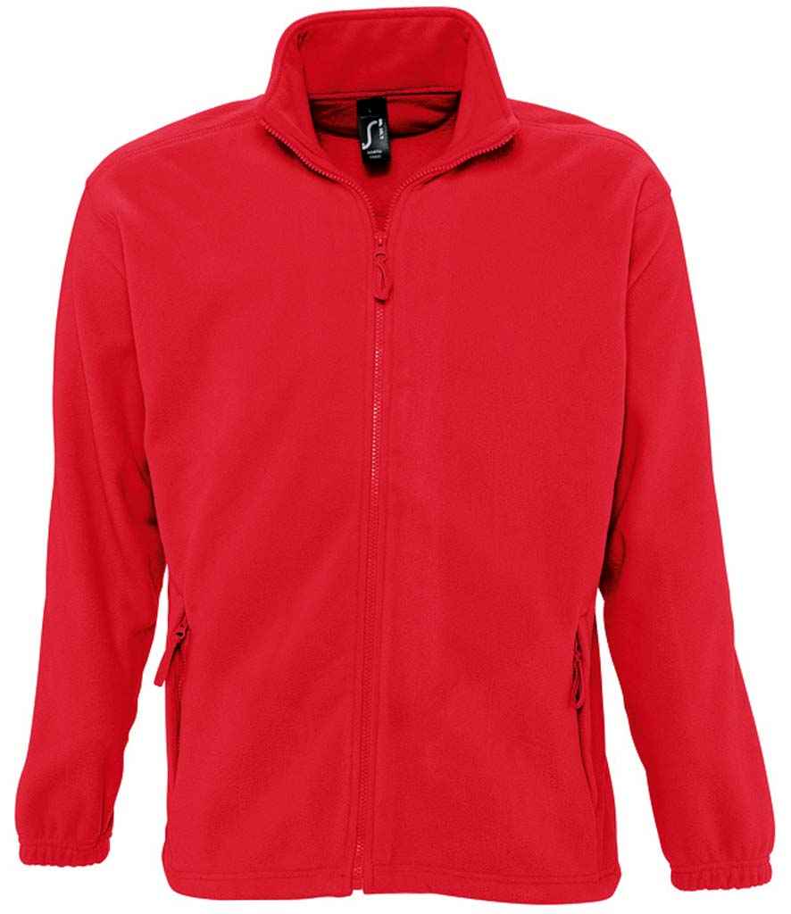 SOL'S North Fleece Jacket | Red