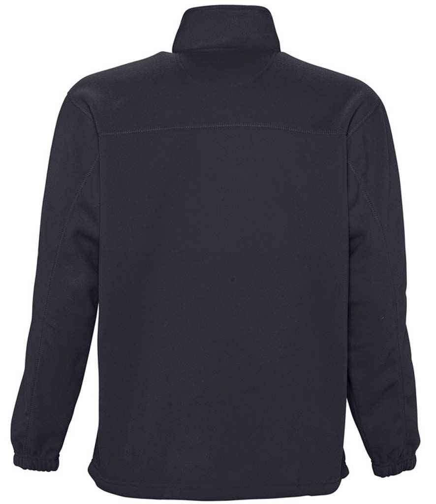 SOL'S Ness Zip Neck Fleece | Charcoal