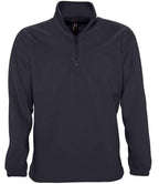 SOL'S Ness Zip Neck Fleece | Charcoal
