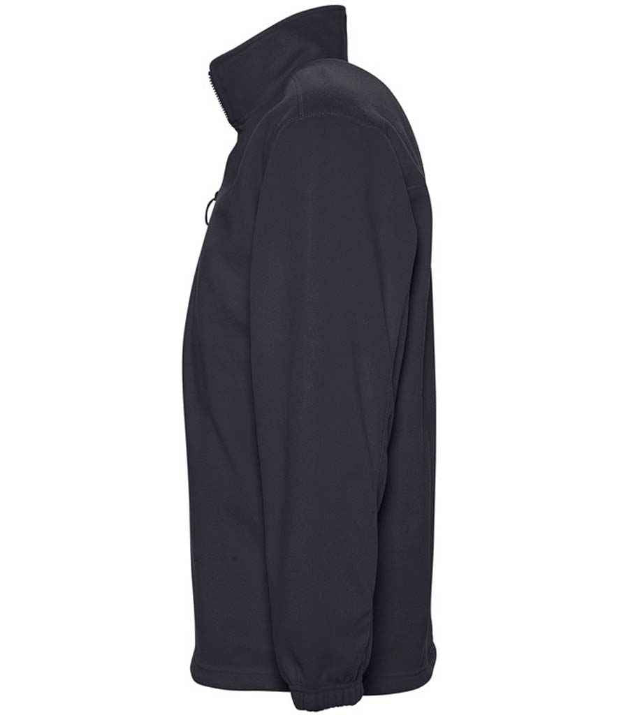 SOL'S Ness Zip Neck Fleece | Charcoal
