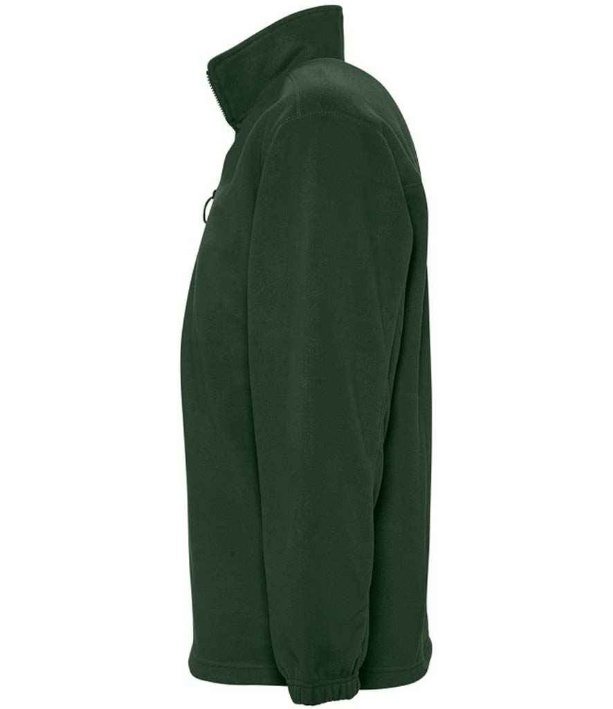 SOL'S Ness Zip Neck Fleece | Green