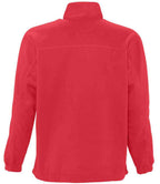 SOL'S Ness Zip Neck Fleece | Red