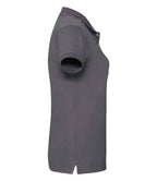 Russell Ladies Stretch Piqué Polo Shirt | Convoy Grey
