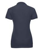 Russell Ladies Stretch Piqué Polo Shirt | French Navy