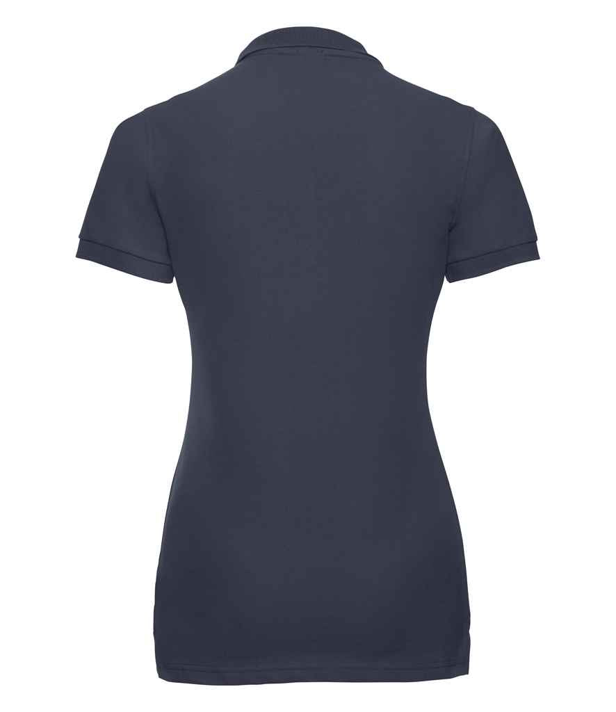 Russell Ladies Stretch Piqué Polo Shirt | French Navy