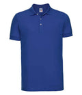 Russell Stretch Piqué Polo Shirt | Bright Royal