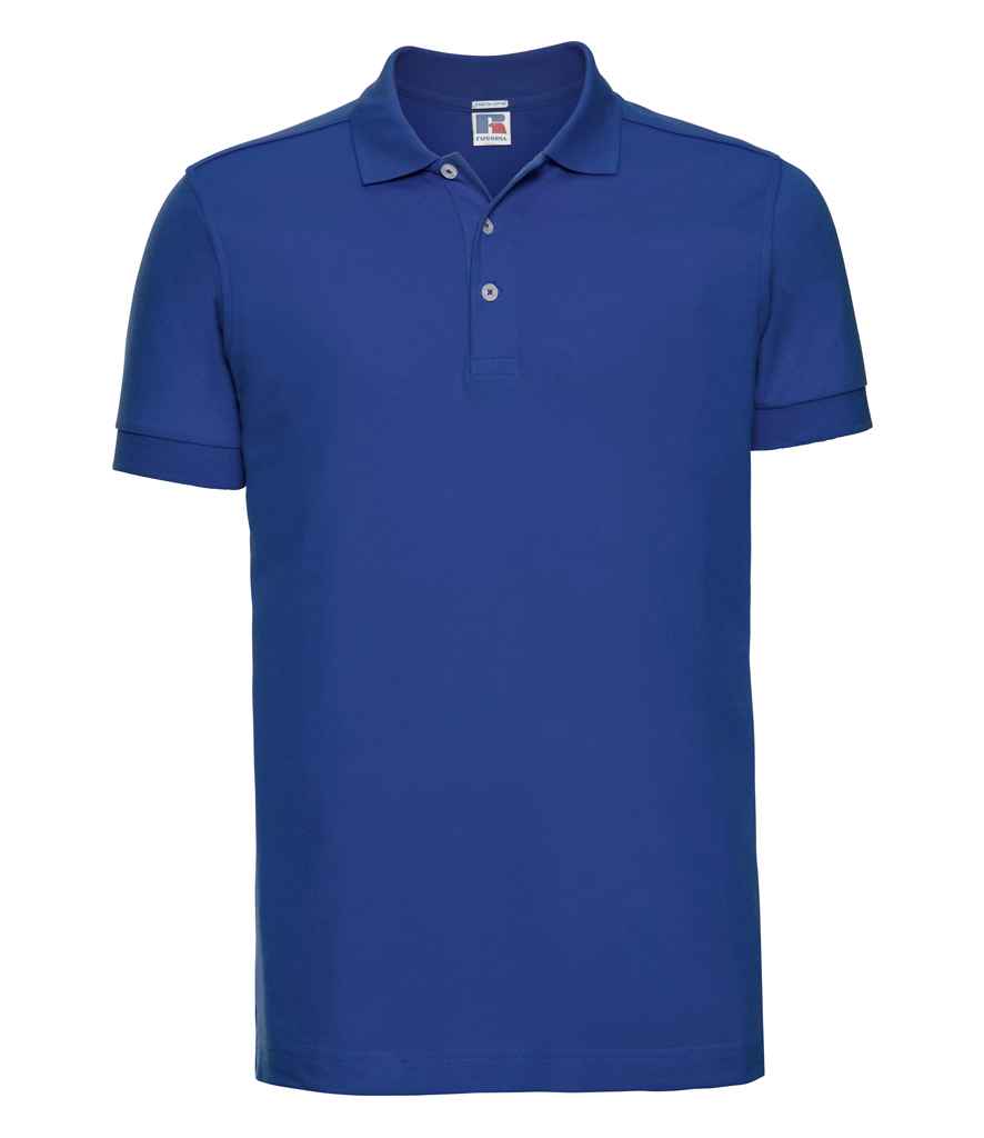 Russell Stretch Piqué Polo Shirt | Bright Royal