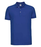 Russell Stretch Piqué Polo Shirt | Bright Royal