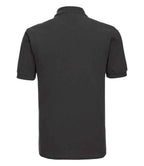 Russell Classic Cotton Piqué Polo Shirt | Black