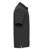 Russell Classic Cotton Piqué Polo Shirt | Black