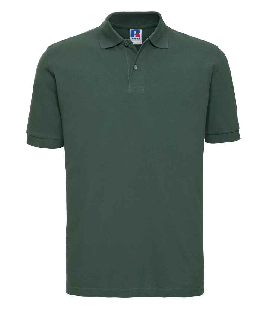 Russell Classic Cotton Piqué Polo Shirt | Bottle Green