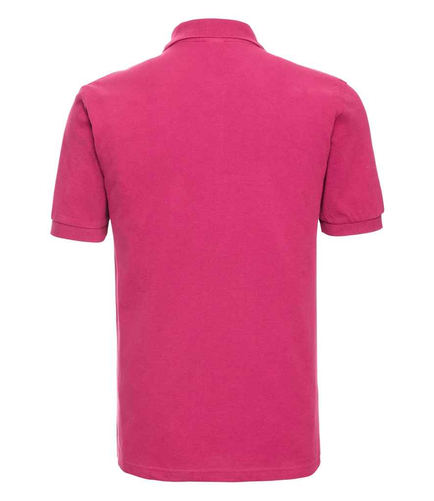 Russell Classic Cotton Piqué Polo Shirt | Fuchsia