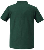 Russell Authentic Eco Piqué Polo Shirt | Bottle Green