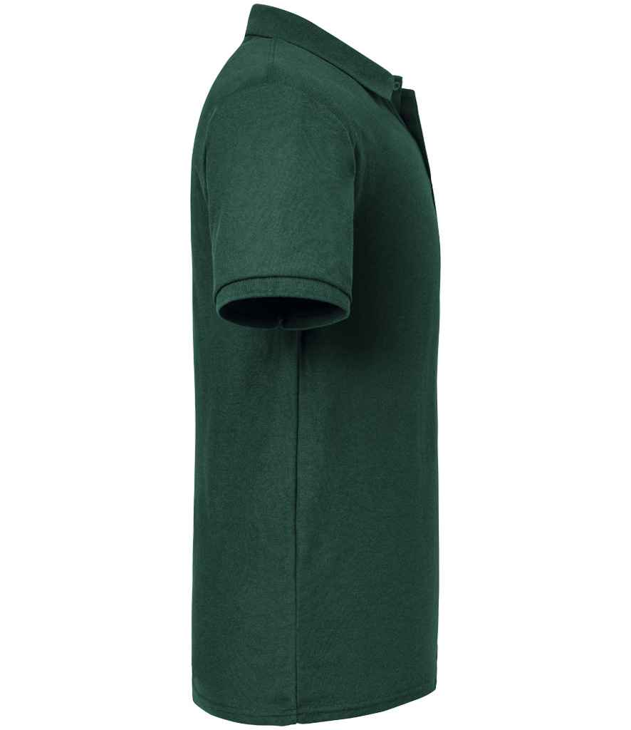 Russell Authentic Eco Piqué Polo Shirt | Bottle Green
