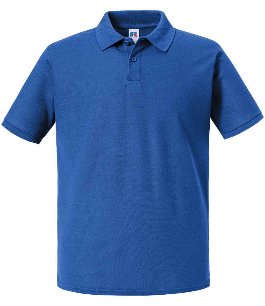 Russell Authentic Eco Piqué Polo Shirt | Bright Royal