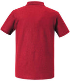 Russell Authentic Eco Piqué Polo Shirt | Classic Red