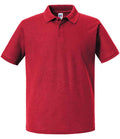 Russell Authentic Eco Piqué Polo Shirt | Classic Red