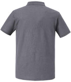 Russell Authentic Eco Piqué Polo Shirt | Convoy Grey