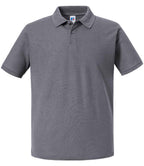 Russell Authentic Eco Piqué Polo Shirt | Convoy Grey