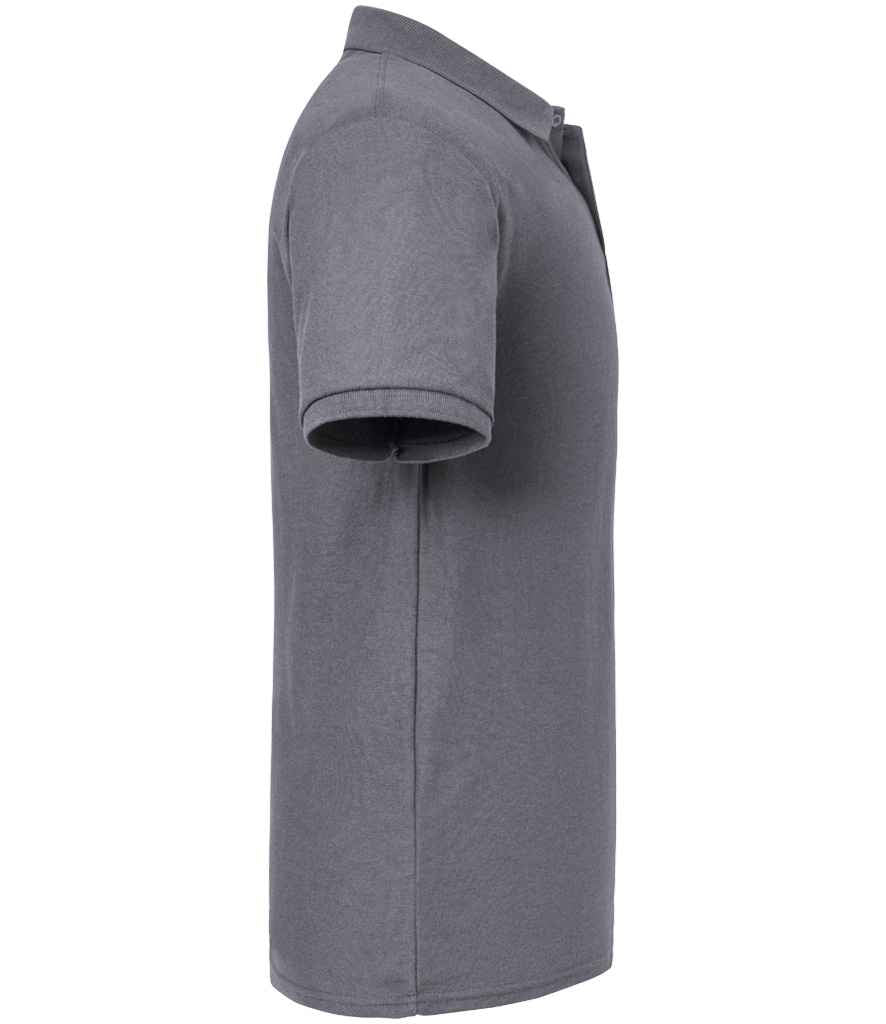 Russell Authentic Eco Piqué Polo Shirt | Convoy Grey