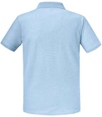 Russell Authentic Eco Piqué Polo Shirt | Sky Blue