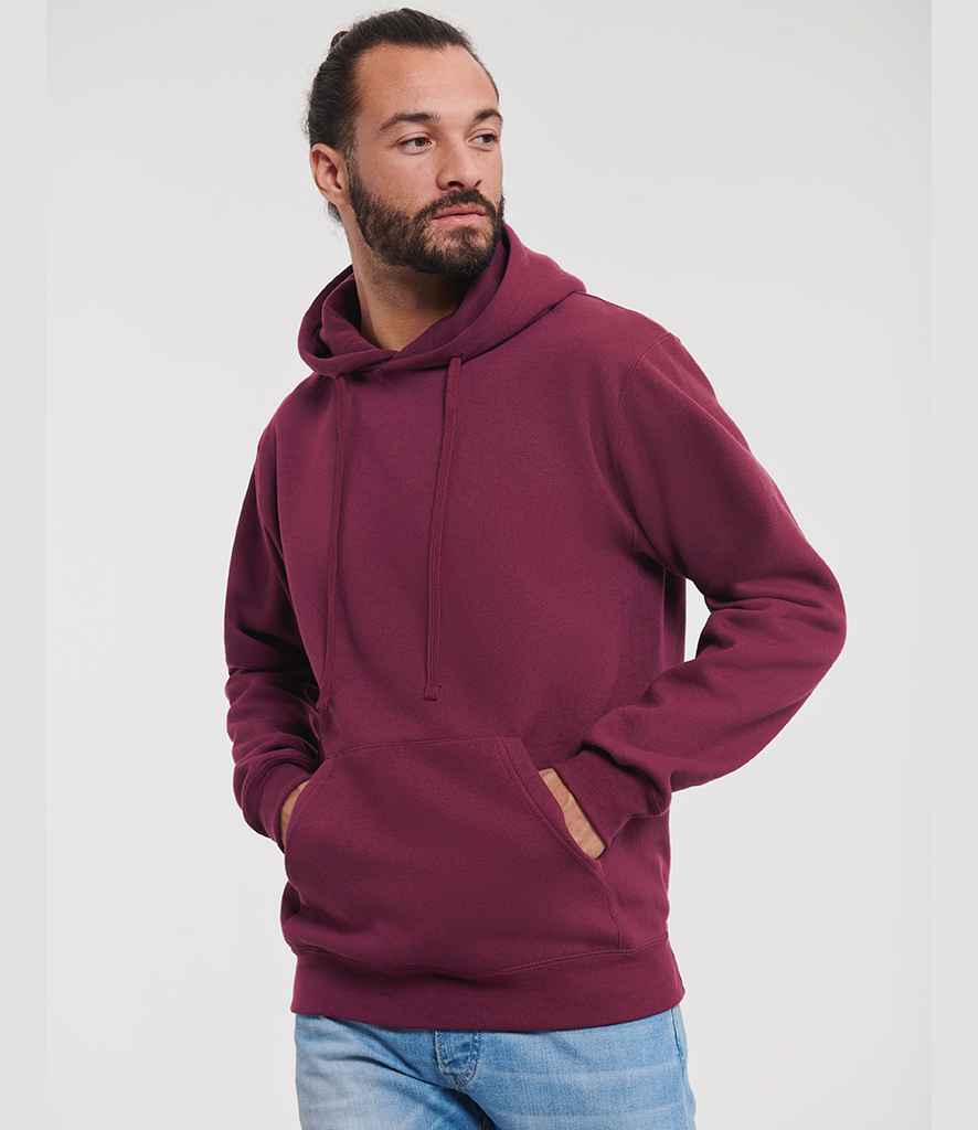 Russell Hooded Sweatshirt | Burgundy