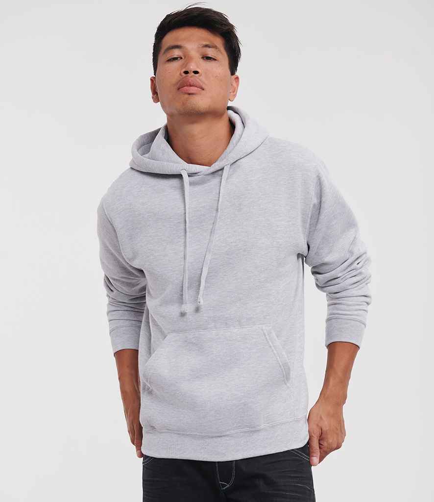 Russell Hooded Sweatshirt | Light Oxford