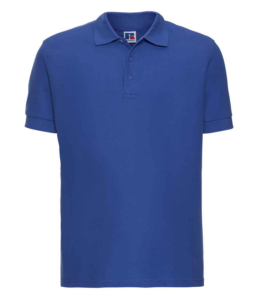 Russell Ultimate Cotton Piqué Polo Shirt | Bright Royal