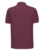 Russell Ultimate Cotton Piqué Polo Shirt | Burgundy