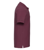 Russell Ultimate Cotton Piqué Polo Shirt | Burgundy