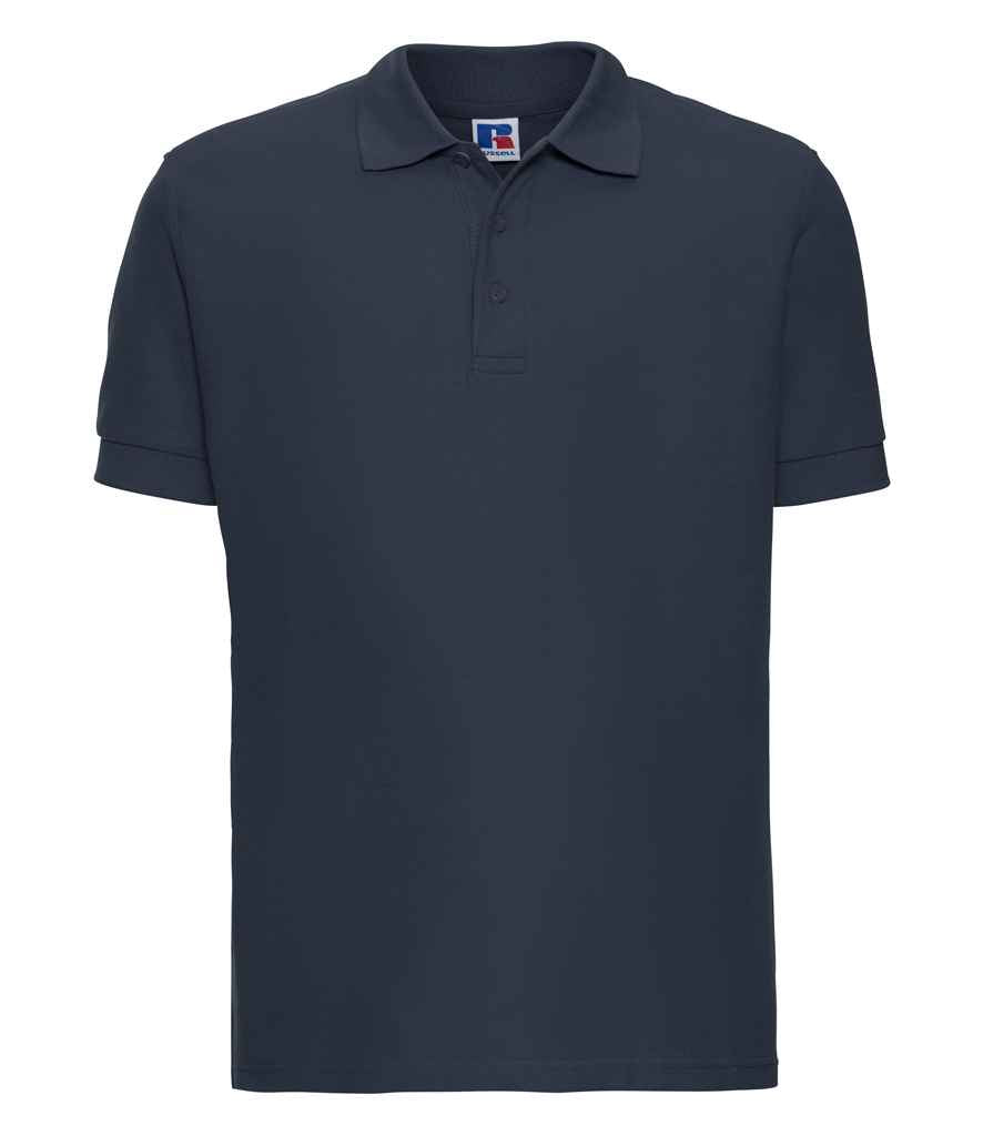 Russell Ultimate Cotton Piqué Polo Shirt | French Navy