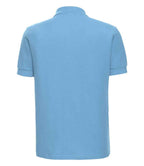 Russell Ultimate Cotton Piqué Polo Shirt | Sky Blue