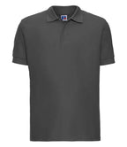Russell Ultimate Cotton Piqué Polo Shirt | Titanium