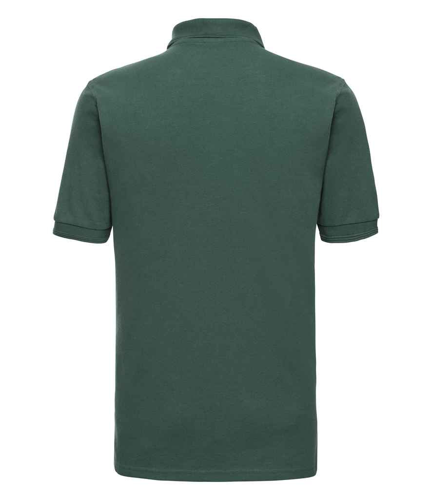 Russell Hardwearing Poly/Cotton Piqué Polo Shirt | Bottle Green