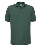 Russell Hardwearing Poly/Cotton Piqué Polo Shirt | Bottle Green