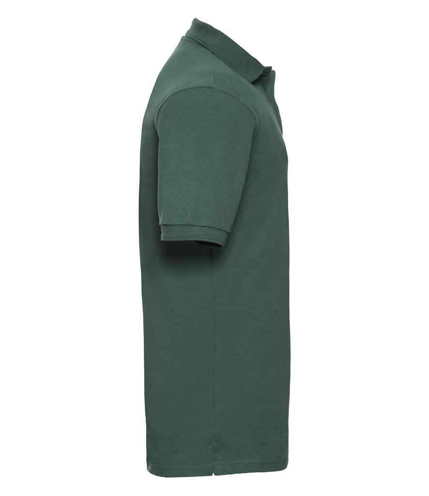 Russell Hardwearing Poly/Cotton Piqué Polo Shirt | Bottle Green