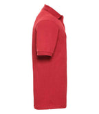 Russell Hardwearing Poly/Cotton Piqué Polo Shirt | Bright Red